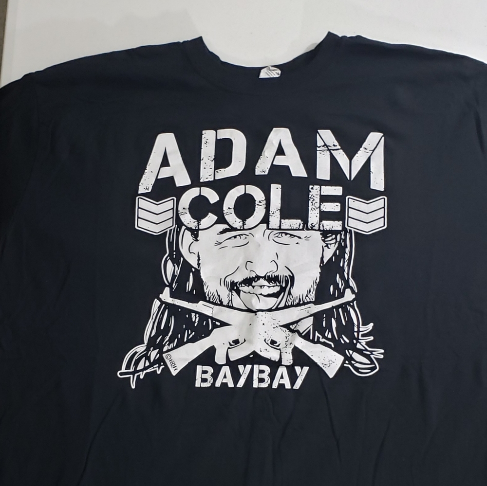 Limited edition Adam Cole Bullet Club tee